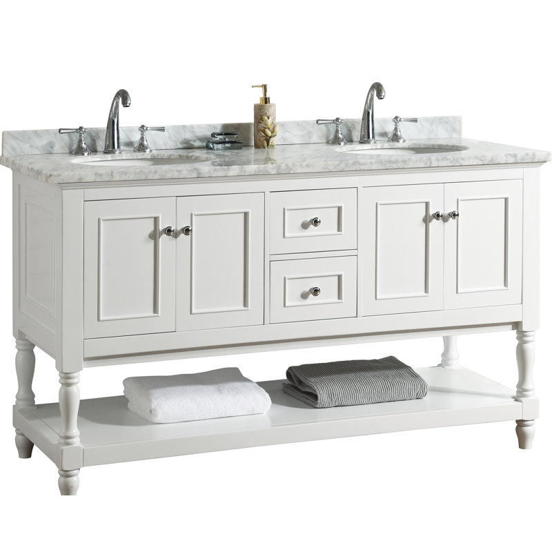 Birch Lane™ Heritage Cape Cod 60" Double Bathroom Vanity Set & Reviews